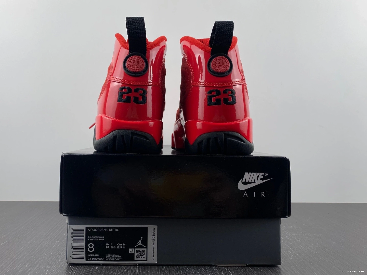 Jordan  CT8019-600 'Chile 9 Air Red' 0224